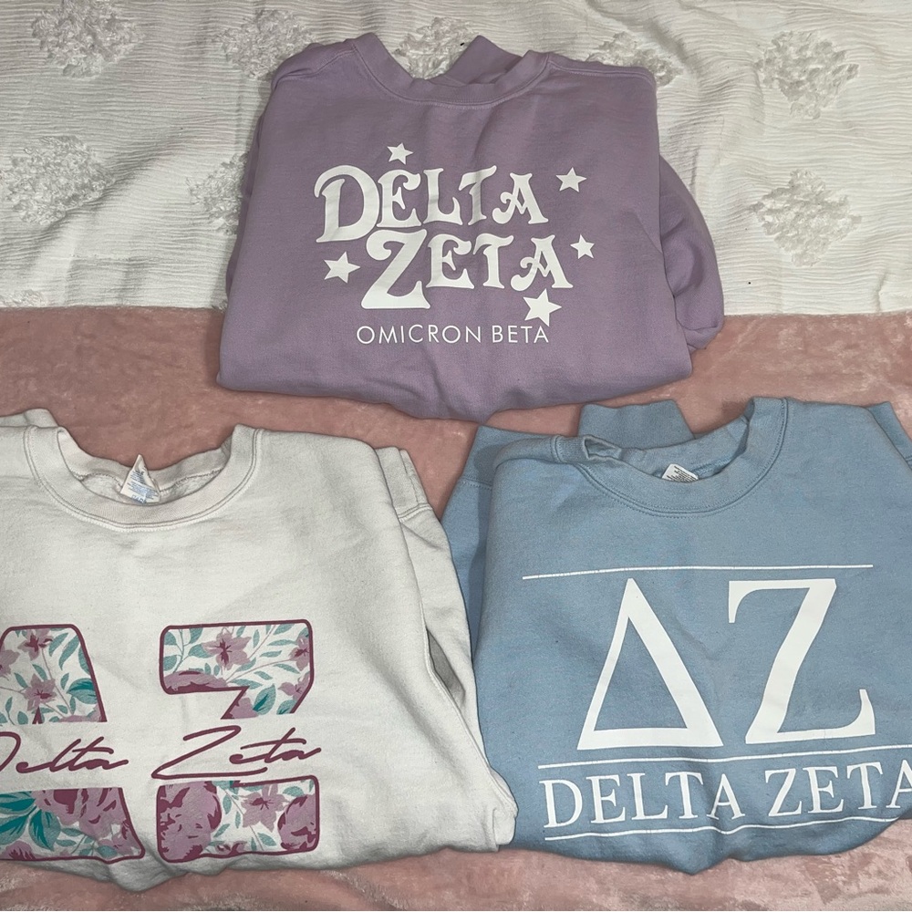 Delta Zeta Sweatshirt Bundle